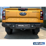 Ford Ranger (2022) RIVAL 4x4 aluminum rear bumper – off-road protection close-up view