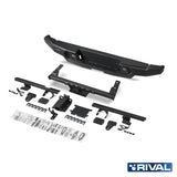 Ford Ranger (2022) RIVAL 4x4 aluminum rear bumper – off-road protection detail view