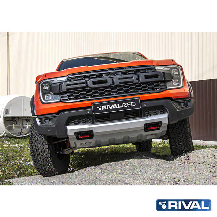 Ford Ranger Raptor (2022) RIVAL 4x4 recovery points – off-road protection detail view