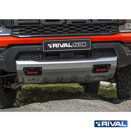 Ford Ranger Raptor (2022) RIVAL 4x4 recovery points – off-road protection installed view