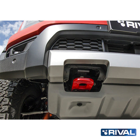 Ford Ranger Raptor (2022) RIVAL 4x4 recovery points – off-road protection close-up view