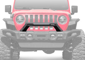 Jeep Wrangler RIVAL 4x4 front bumper – off-road protection installed view