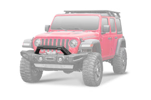 Jeep Wrangler RIVAL 4x4 front bumper – off-road protection close-up view