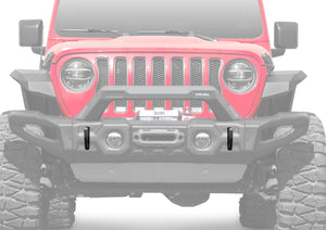 Jeep Wrangler RIVAL 4x4 front bumper – off-road protection installed view