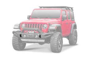 Jeep Wrangler RIVAL 4x4 front bumper – off-road protection close-up view