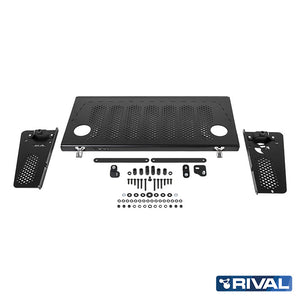 Jeep Wrangler JL (2018–Present) RIVAL 4x4 aluminum Aluminum Tailgate Table for Jeep Wrangler JL (2018–Present) – detail view