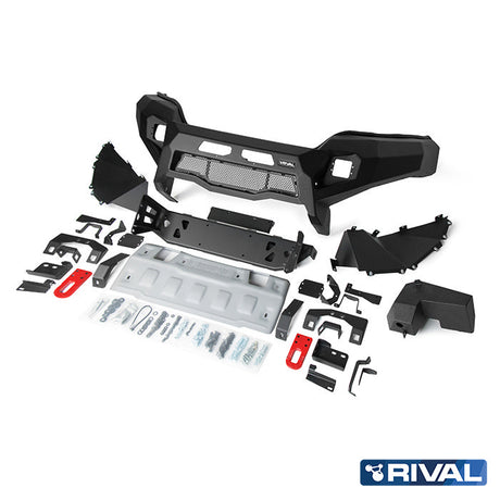 Mitsubishi L200 MR RIVAL 4x4 aluminum front bumper – off-road protection overview