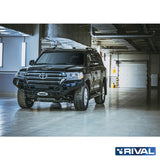 Toyota Land Cruiser 200 RIVAL 4x4 aluminum front bumper – off-road protection detail view