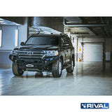 Toyota Land Cruiser 200 RIVAL 4x4 aluminum front bumper – off-road protection detail view