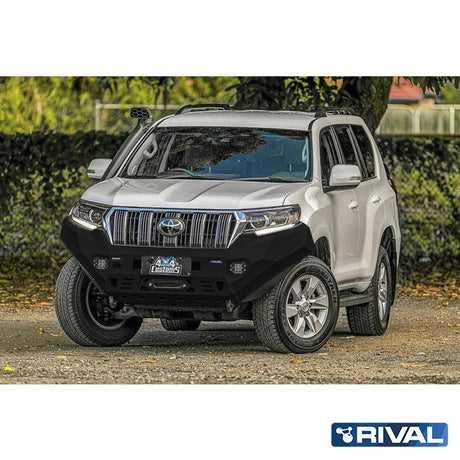 Toyota Land Cruiser 150 RIVAL 4x4 aluminum front bumper – off-road protection detail view