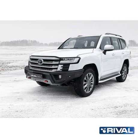 Toyota Land Cruiser 300 RIVAL 4x4 aluminum front bumper – off-road protection detail view