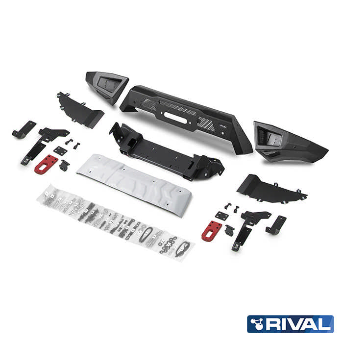 Toyota Land Cruiser 300 RIVAL 4x4 aluminum front bumper – off-road protection overview