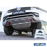 Volkswagen Amarok (2010-up) RIVAL 4x4 recovery points – off-road protection detail view