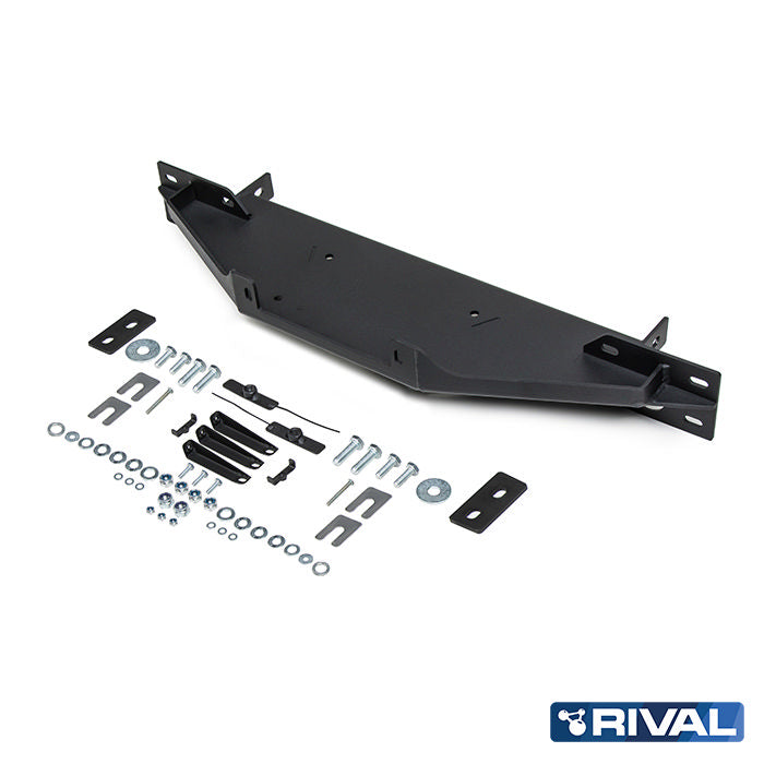 Toyota Hilux Revo RIVAL 4x4 Hidden Winch Mount for Toyota Hilux Revo – detail view
