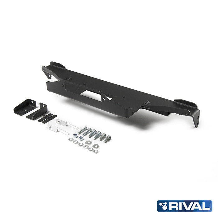 Volkswagen Amarok (2010-up) RIVAL 4x4 Hidden Winch Mount for VW Amarok (2010-up) – detail view