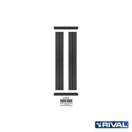 Suzuki Jimny RIVAL 4x4 aluminum roof rack – cargo system detail view