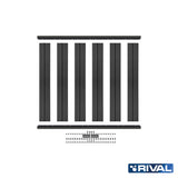 Volkswagen T5 / T6 RIVAL 4x4 aluminum roof rack – cargo system detail view