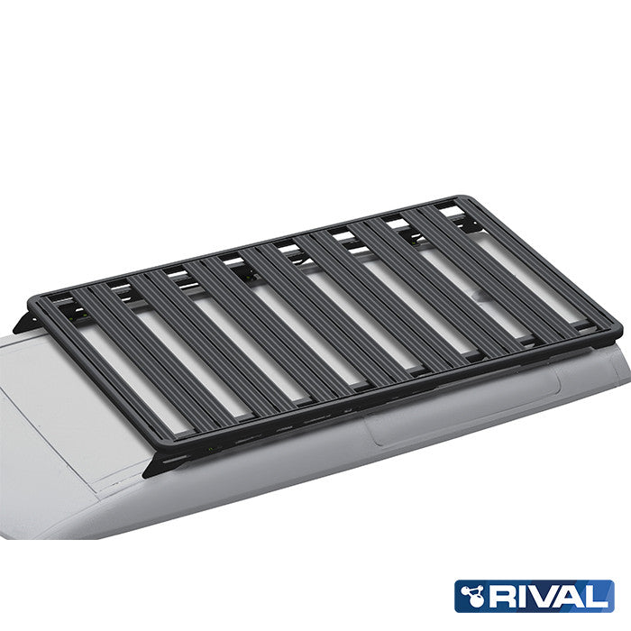 Land Rover Defender 2020up (4 pcs) RIVAL 4x4 aluminum roof rack – cargo system detail view