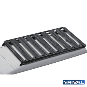 Land Rover Defender 2020up (4 pcs) RIVAL 4x4 aluminum roof rack – cargo system detail view