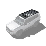 Toyota Land Cruiser 250 RIVAL 4x4 aluminum roof rack – cargo system detail view