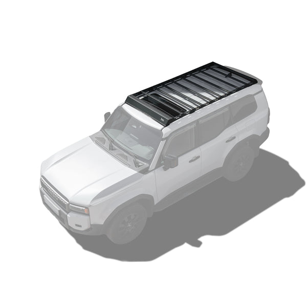 Toyota Land Cruiser 250 RIVAL 4x4 aluminum roof rack – cargo system detail view