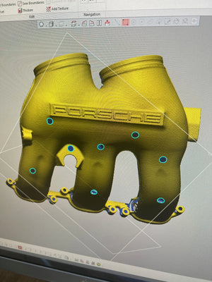 3D scan data processing and CAD conversion – extra workstation view