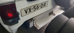 Nissan Patrol Y60 rear exterior straight view