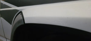 Nissan Patrol Y60 outer wheel arch close-up