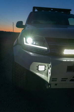Volkswagen Amarok Rival4x4 – LED front lighting
