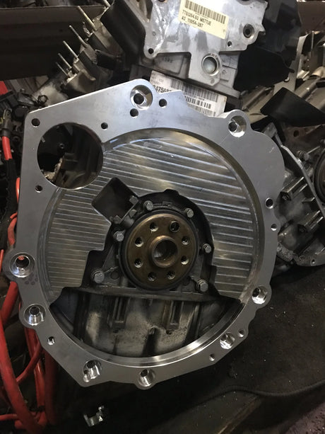 BMW M57 custom engine adapter plate – product image