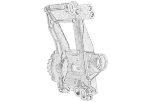 BMW M57 oil pump 11417805815 – angle view 1