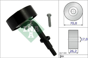 BMW M57 tensioner pulley 11287792224 – angle view 4