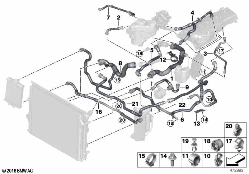 Coolant Circulation Pump for W2A System