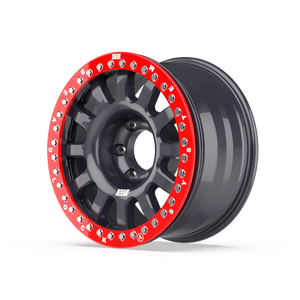 BRAID Fullrace T Dakar Beadlock A – rally raid extreme off-road wheel – angle 1