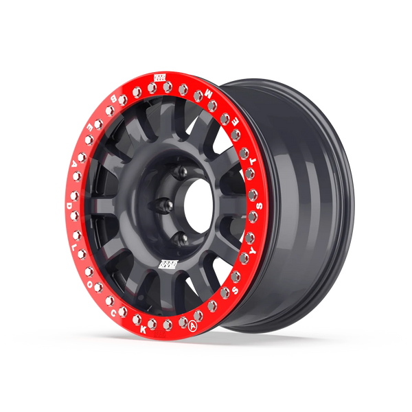 BRAID Fullrace T Dakar Beadlock A – rally raid extreme off-road wheel – angle 1