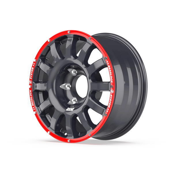 BRAID Fullrace T Dakar Beadlock B – heavy-duty rally raid wheel – angle 1