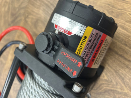 ComeUp GIO winch clutch switch – control detail view
