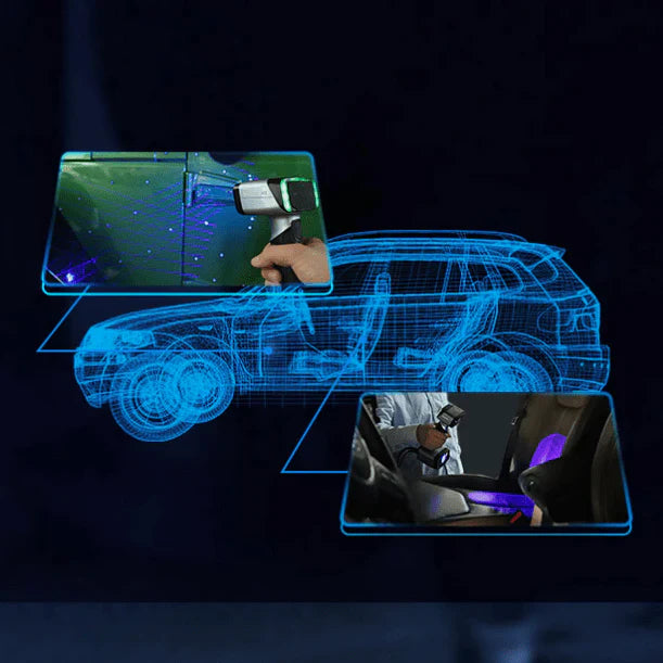 Einscan HX - Hybrid Light 3D Scanner for Versatile Applications