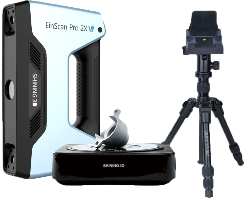 Einscan Pro 2X V2 3D Scanner - Versatile and Precise