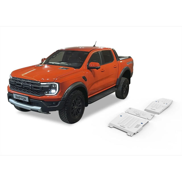 Ford Ranger Raptor 2022 full skid plate protection kit for extreme off-road protection