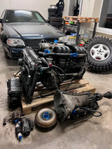Mercedes G-Class W463 3.2 M104 Full Engine, Cooling & Gearbox Swap
