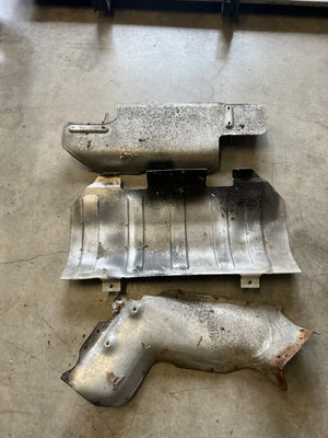 Mercedes G-Class W463 Lorinser exhaust guards underbody protection