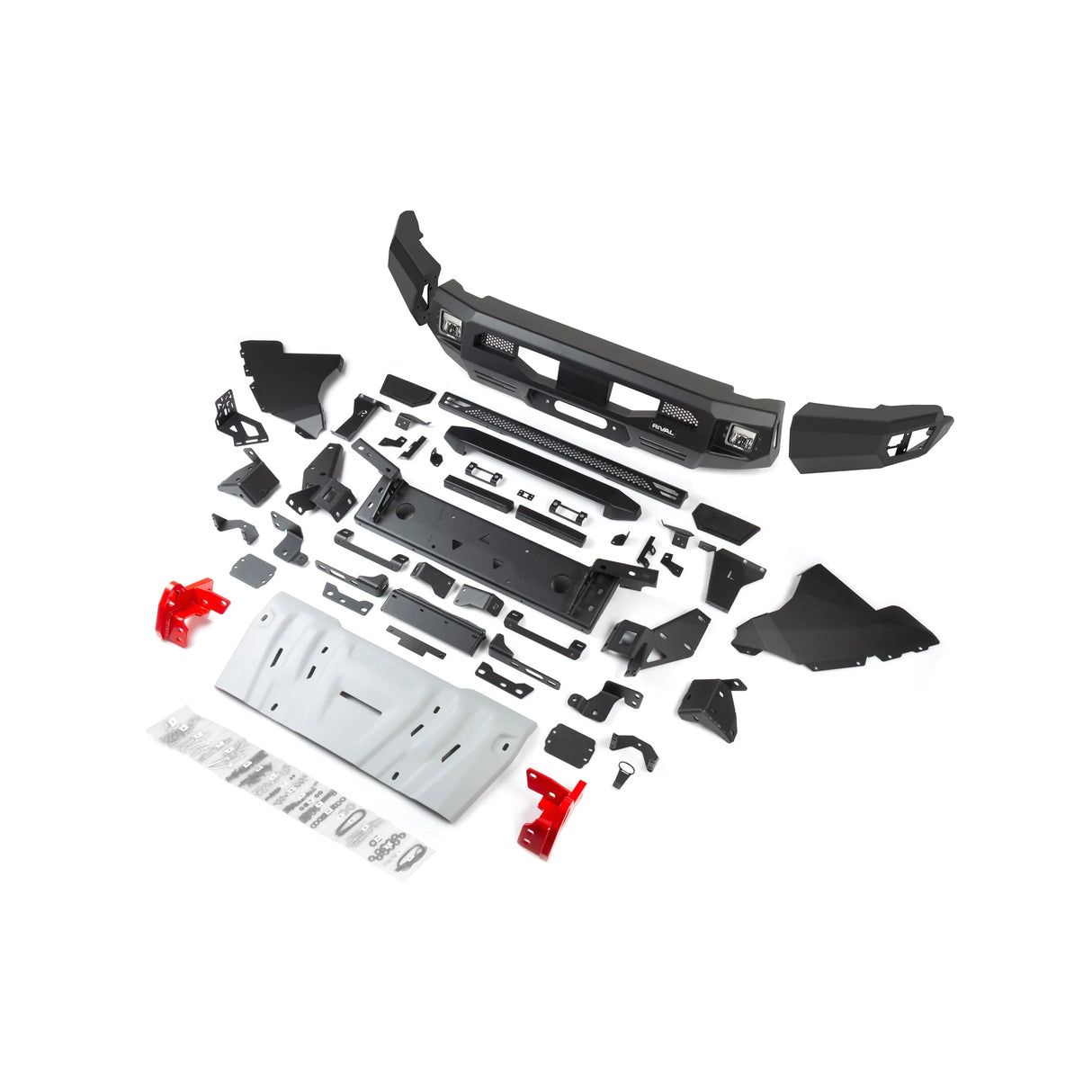 Toyota Land Cruiser 250 aluminum off-road front bumper – durable expedition front protection system