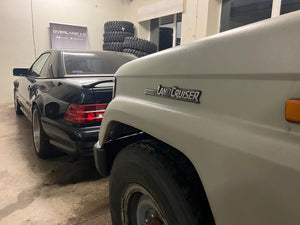 Land Cruiser 79 left fender – body detail