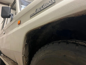Land Cruiser 79 right fender – body detail