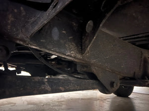 Land Cruiser 79 frame – chassis view