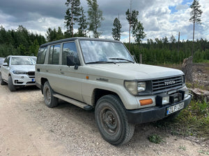 Land Cruiser 79 side profile – off-road pickup