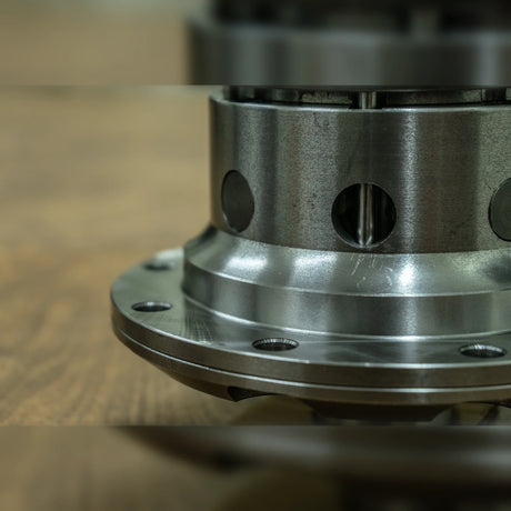 Nissan Patrol heavy-duty drivetrain kit installed on off-road vehicle, reinforced components designed for extreme torque, expedition travel, and professional off-road use