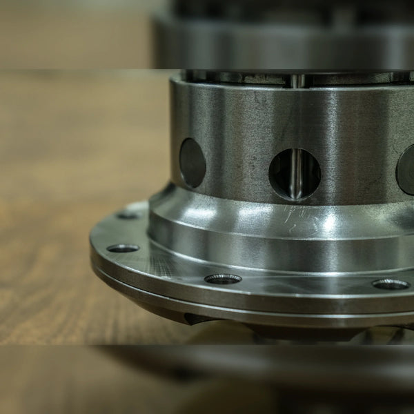 Nissan Patrol heavy-duty drivetrain kit installed on off-road vehicle, reinforced components designed for extreme torque, expedition travel, and professional off-road use
