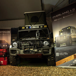 Overland-G Aluminum Front Bumper Abenteuer Allrad static display